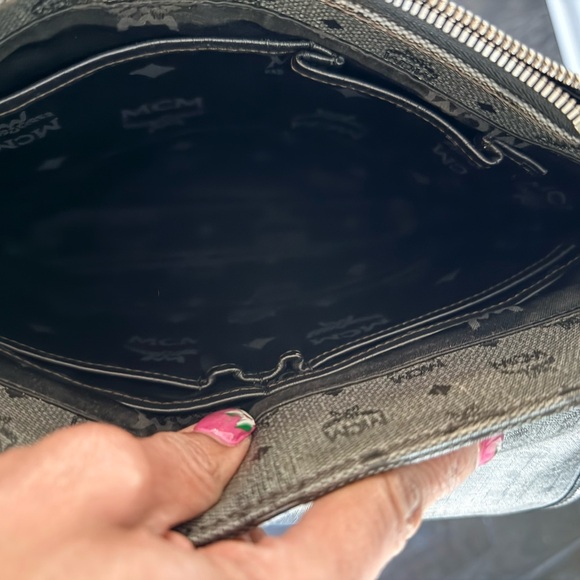 MCM Black and Gray Crossbody Bag - Picture 7 of 12